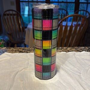 Colorful Glitter Tumbler